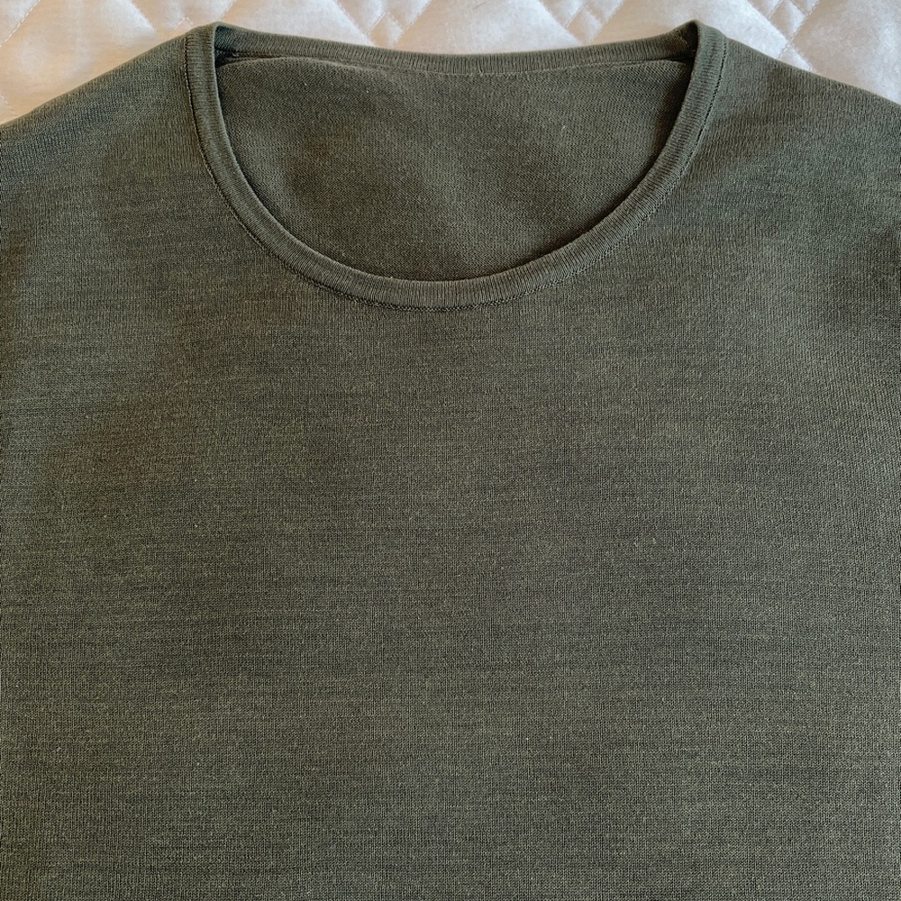 Lightweight Fine Cotton Knit shirt - Picture 2 of 5